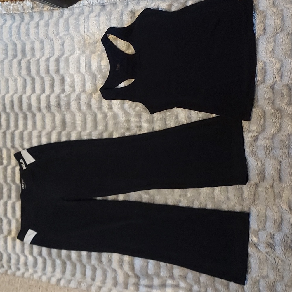 FILA active shirt and pant set